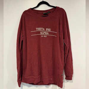 Theta Phi Alpha sorority wooly threads type sweatshirt
